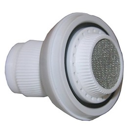 Lasco 09-1211 Swivel Spray Kitchen Aerator, White Plastic, Dual Thread - Quantity 6