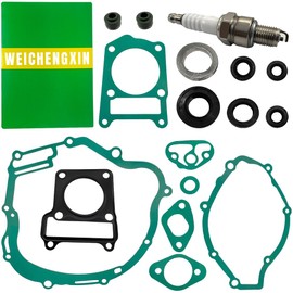 Complete Gasket Kit Set & Spark Plug Compatible with Yamaha TTR125 TTR 125 TTR125L TTR125E TTR125LE 2000-2020