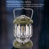 Retro Camping Light Rechargeable Warm Light Vintage Lamp Hanging Tent