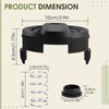Kaberalty DWO1DT995 Replacement Trimmer Head Cap+Spring+Base Compatible with Dewalt DCST920
