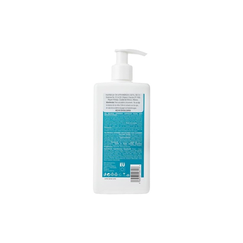 REVUELE CERAMIDE ANTIBLEMISH LIMPIADOR FACIAL 250MILILITROS