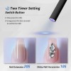 Unbranded Mini UV LED Nail Lamp Handheld with Stand, Portable