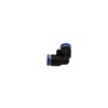 4 mm IQS Pneumatic Angle Connector 90° Pack of 5