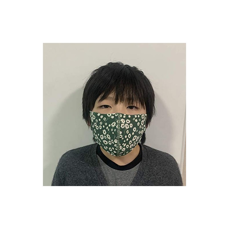 Plus Nao 3D Mask, Washable, Set of 5, UV Protection,