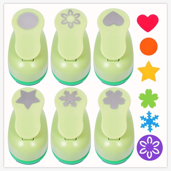UCEC Paper Punches for Crafting, Craft Punches for Paper Crafts,