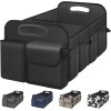 Femuar Trunk Organizer with Large Capacity Waterproof Car Accessories for