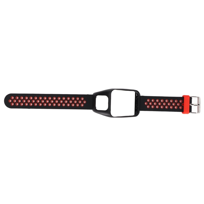 Smartwatch Band Silicone Wrist Watch Strap Dual Color with Pin
