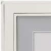 Siena Double Border Plain Silver Picture Frame, Tarnish Resistant Finish,