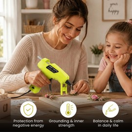Rubast Mini Hot Glue Gun Kit,20W Hot Glue Gun Fast for Crafting with 7mm 30 Glue Sticks for School Kids Craft Hobby DIY Arts Card Sealing Glass Fabric Metal Wood Plastic Home Repairs,Olive