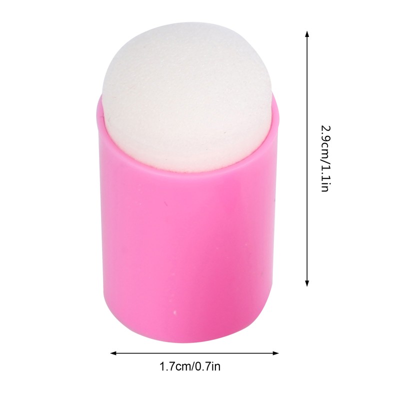 20pcs Finger Sponge Daubers DIY Finger Painting Drawing Stamping Sponge