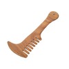 Beavorty Highly Functional Massage Comb Natural Green Sandalwood Perfect for