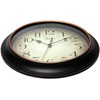 Infinity Instruments 14877BG-2732 Precedent Silent Sweep 12 inch Wall Clock