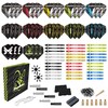 MageRabbit Dart Accessories Kit, 36 Dart Flights, 45 Dart Shafts,