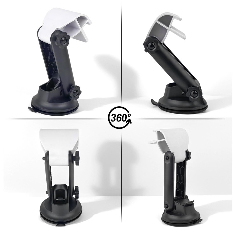Starlink Mini Dash Mount for Car Dashboard – Angle-Adjustable Suction