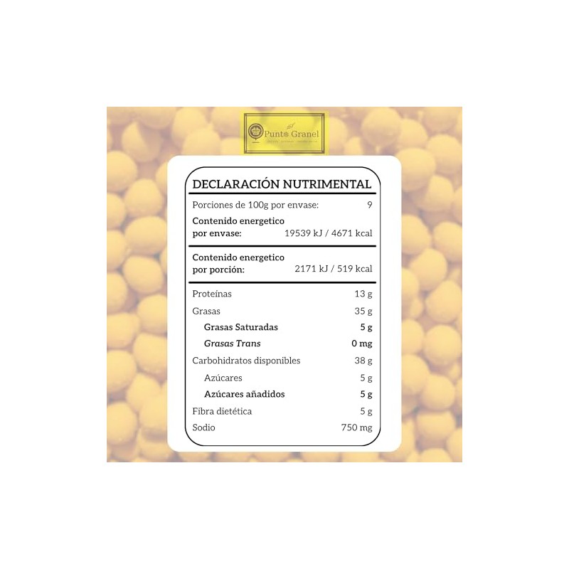 Punto Granel Cacahuate Japones Queso 900gr