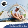 Tent Pole Clips, C Clips for Tent, Tent Pole Attachment
