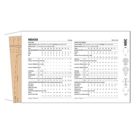 McCall's Men's Fitted Bowling Shirt Sewing Pattern Packet, Design Code M8459, Sizes 34-36-38-40-42, Multicolor