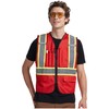 A-KSAFETY High Visibility Safety Vest for Men Women with Pockets