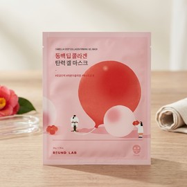 Round Wrap Camellia Deep Collagen Elasticity Gel Mask 4 sheets 1 I agree to the use of personal information / 라운드랩 동백 딥 콜라겐 탄력 겔 마스크 4매 1개 개인정보 활용에 동의합니다