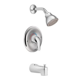 MOEN TL183EP Chateau 1-Handle Wall Mount Tub + Shower Faucet Trim Kit Chrome SH