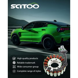 SCITOO Magneto Coil Stator with Voltage Rectifier 2007 For Polaris Ranger XP 700 4X4