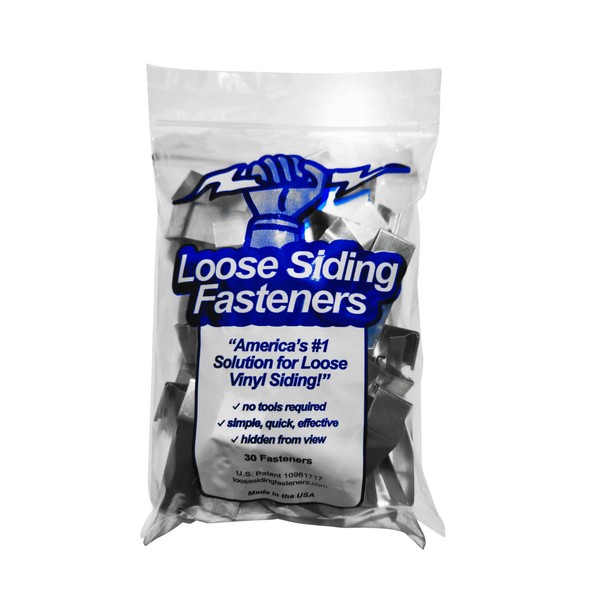 LOOSE SIDING FASTENERS Help Secure Loose Vinyl siding That Will
