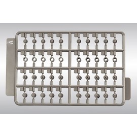 M.S.G MJ10X Modeling Support Goods, Mecha Ply 10, Detail Cover A, Total Length: Approx. 0.1 inches (3 mm), Non-scale, Plastic Model, Molded Color
