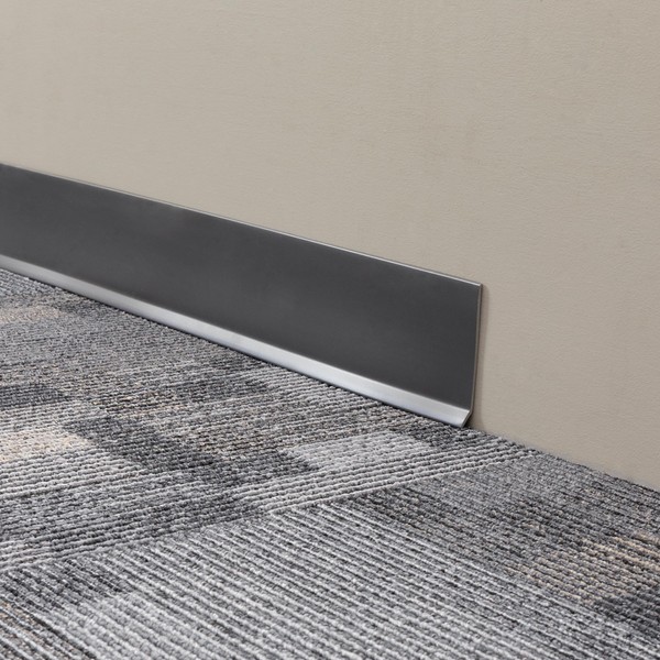 Mohawk Vinyl Cove Wall Base Molding Trim in Charcoal 4”W
