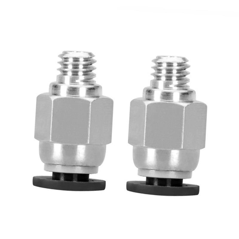 Baluue 2pcs PTFE Bowden Tube Extruder Connector PTFE Tube Coupler