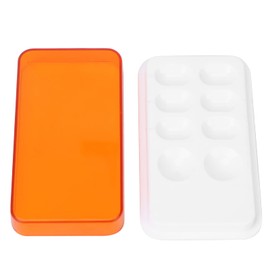 Paleta De Colores Dentales, 8 Ranuras Resistencia A Altas Temperaturas Kit De Resina Compuesta Dental Bandeja De Dispositivo Dental Caja De Sombreado De Resina Para Mezclar Colocación De Resina