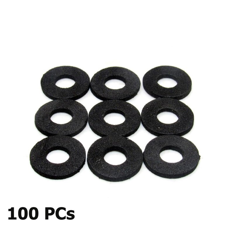 YehVeh 100 Pack Seal Ring Sponge Pad Foam Gasket Sound