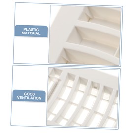 KONTONTY Floor Register Air Conditioning Grille Ventilation Cover Floor Vent Plastic Construction