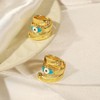 IMINI Eye Evil Ring for Men and Women CZ Crystal