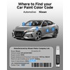 K23 Brilliant Silver Metallic Touch Up Paint Compatible with Nissan