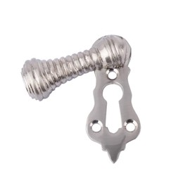 Dart Beehive Covered Escutcheon - Satin Nickel