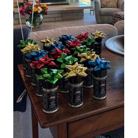 Livia's Seasoning | Case of 12, 3 oz. Shakers | A Perfect Blend of Kosher Salt, Black Pepper & Garlic (SPG) | 12-unit Shake & Share Box | Ideal Choice for Party Favors & Gift Baskets for Women & Men