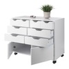 Winsome Halifax Cabinet White Finish