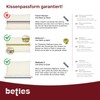 beties Basic Bolster Cover Approx. 15 x 40 cm Cushion