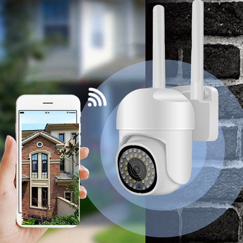 2MP PTZ Smart Camera 1080P IP66 Waterproof 5G 2.4G WiFi
