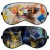 Deokke 2 PCS Sleep Mask Silk Eye Mask with Adjustable