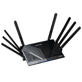 WAVLINK AX6000 WiFi 6 Mesh Router with 2.5G Port, 6.0 Gbps Gigabit Wireless Internet Router, Coverage 1,700 sq.ft., 8 High Gain Antennas, OpenVPN, WPA3, Parental Control, QoS
