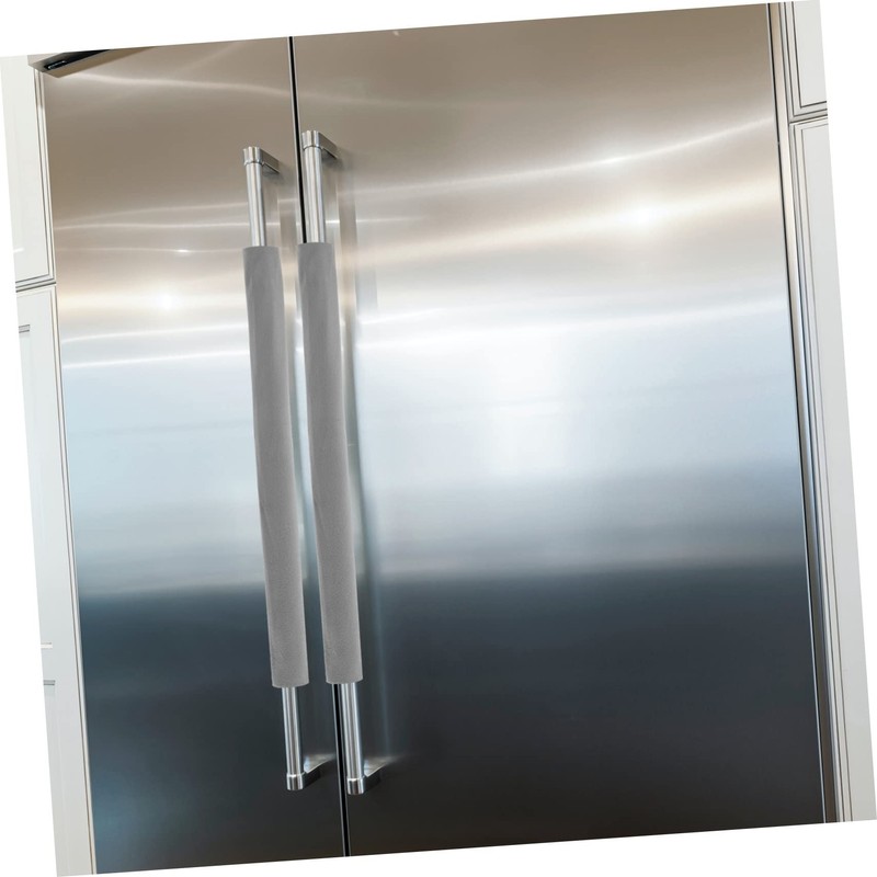 Tofficu 2Pcs Fridge Handle Covers Durable Refrigerator Door Handle Protectors