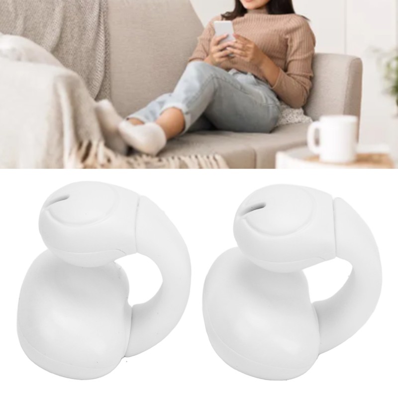 Ear Clip Bluetooth 5.4 Headphones Stereo IPX5 Waterproof Clip On