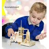 Puzzled 3D Puzzle Shuttle Launch Wood Craft Construction Model Kit
