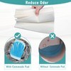 100 Count Super Absorbent Commode Pads, AHIER Disposable Bedside Absorbent