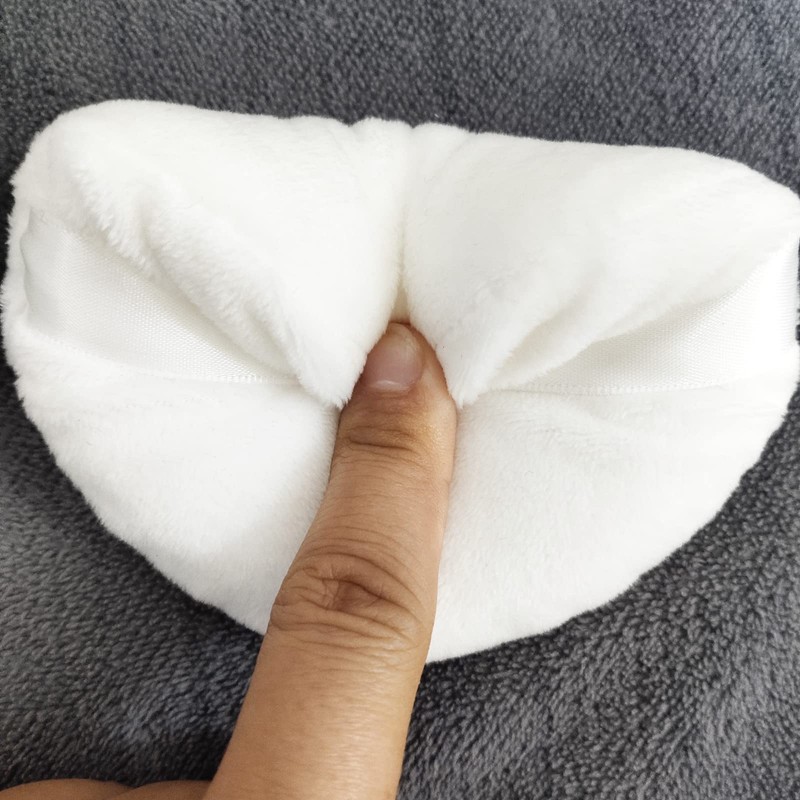 Topwon 4 Inch Powder Puff, Washable Large Body Powder Puff,
