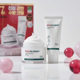 Dr. G Red Blemish Clear Soothing Cream 70ml x 2 Special Set Moisture Soothing Cream Selection 1 / 닥터지 레드블레미쉬 클리어 수딩크림 70ml x2개 기획세트 수분진정크림 선택1