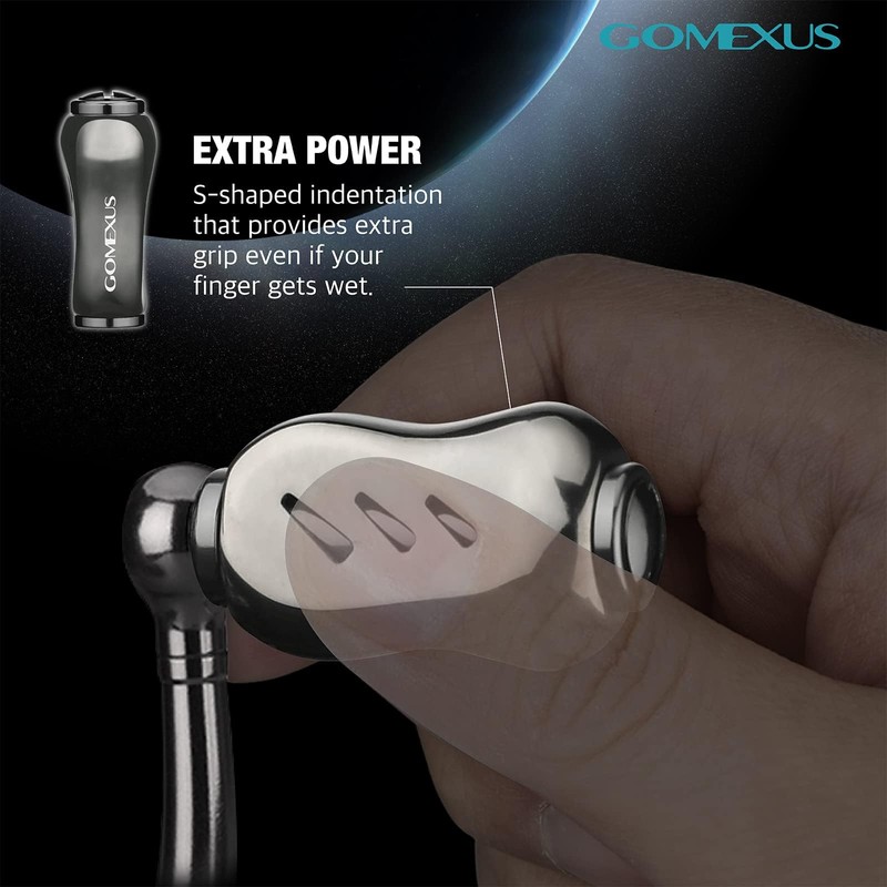 GOMEXUS Power Knob Compatible with Shimano Daiwa Spinning Reel Handle