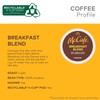 McCafe 24328029 McCafe Breakfast Blend Coffee K-Cup Pods Light Roast