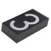 Outdoor Solar Power LED Number Sign Light House Hotel Store
